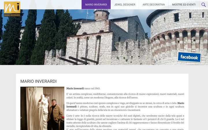 Screenshot of marioinverardi.com