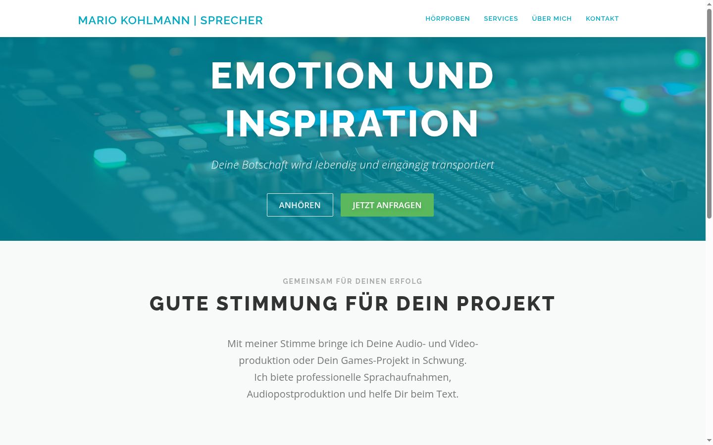 Screenshot des Einwilligungsbanners vor jeglicher Interaktion