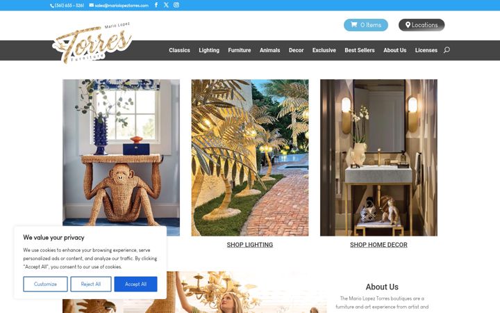 Screenshot of mariolopeztorres.com