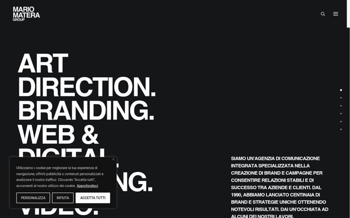 Screenshot of mariomateragroup.com