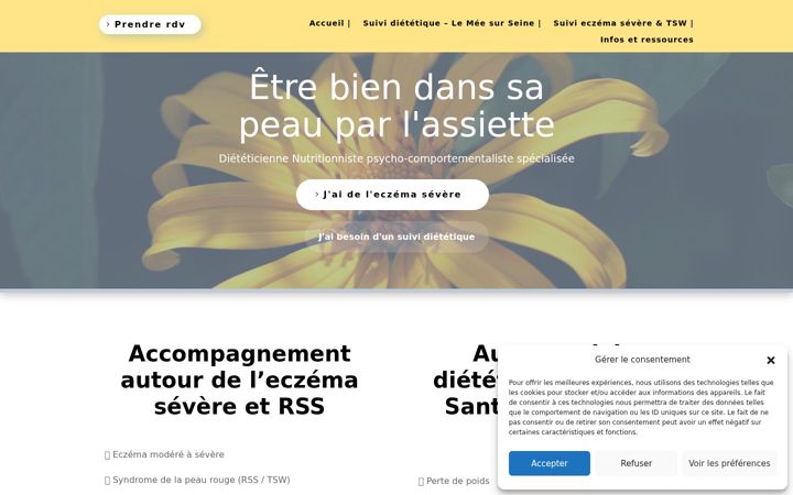 Screenshot of marion-bachelet.fr