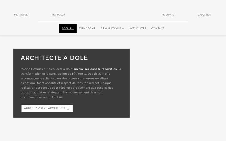 Screenshot of marion-gorgues-architecture.fr