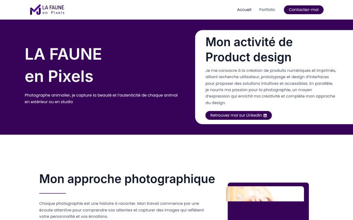 Screenshot of marion-jourde.com