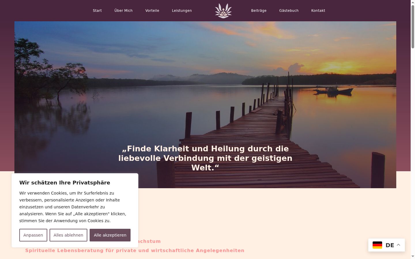 Screenshot tal-banner tal-kunsens muri qabel kwalunkwe interazzjoni