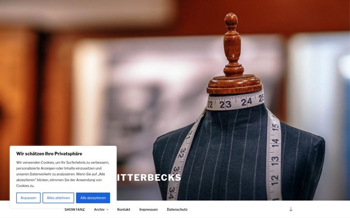 Screenshot of marion-ritterbecks.de
