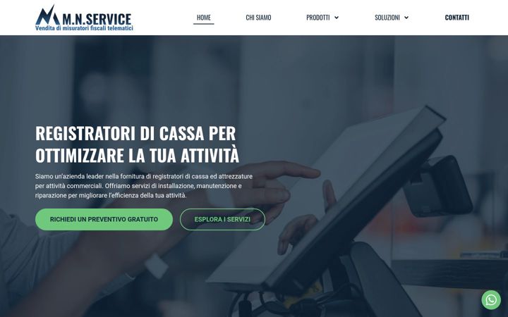 Screenshot of marionapoliservice.it