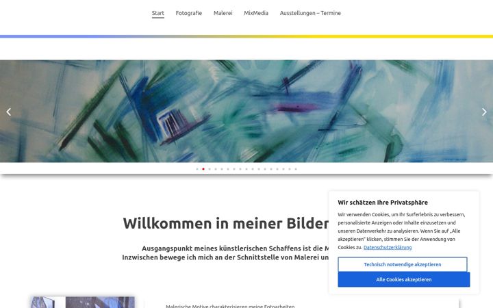 Screenshot of marionbasse.de