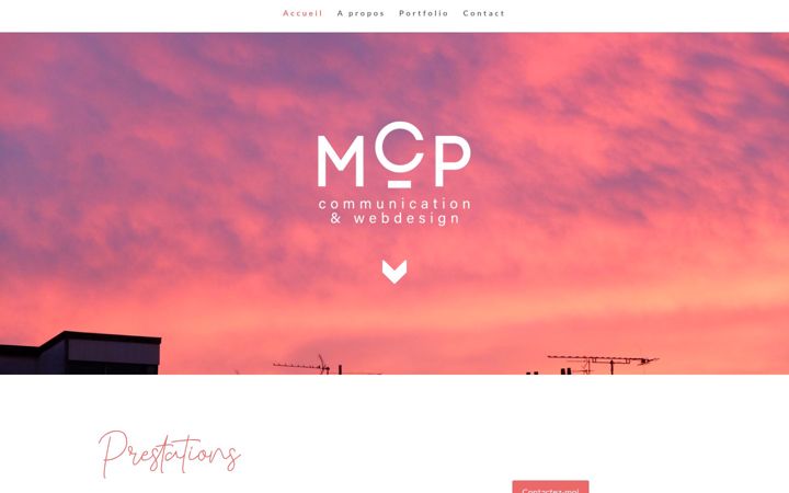 Screenshot of marionchinette.fr