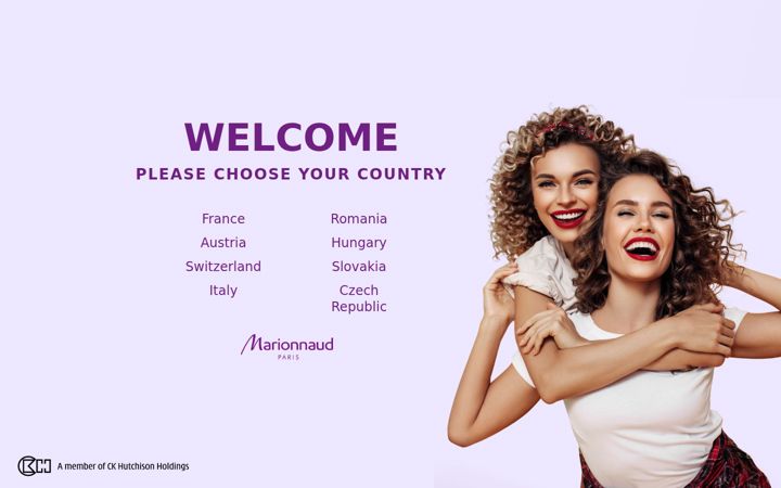 Screenshot of marionnaud.com