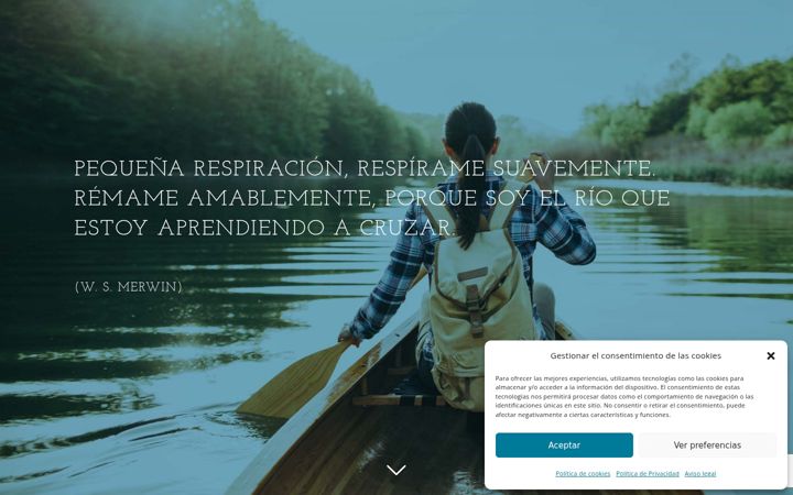 Screenshot of mariopuente.com
