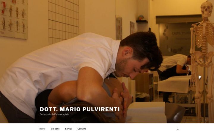 Screenshot of mariopulvirentiosteopata.it