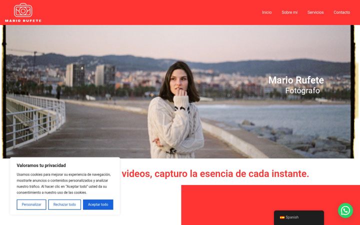Screenshot of mariorufete.es