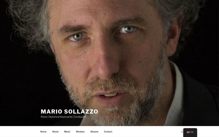Screenshot of mariosollazzo.com