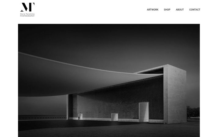 Screenshot of mariotarantino.com