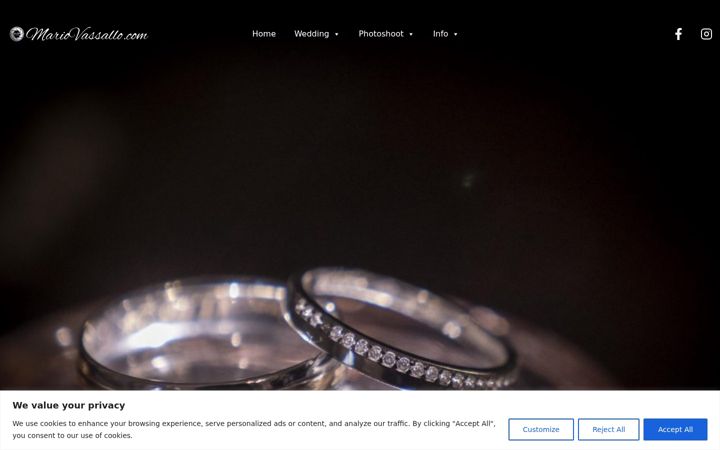 Screenshot of mariovassallo.com