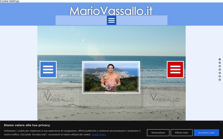 Screenshot of mariovassallo.it