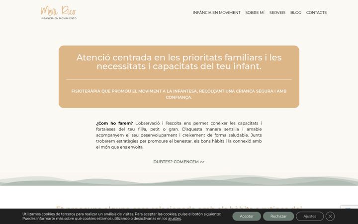 Screenshot of maririco.es