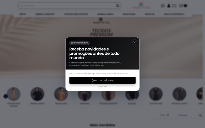Screenshot of marirosa.com.br