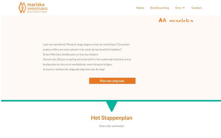 Screenshot of mariskaweemaes.nl