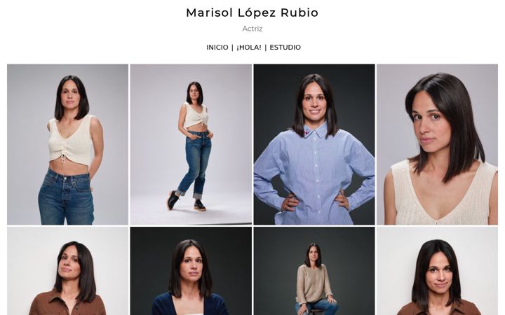 Screenshot of marisollopezrubio.com