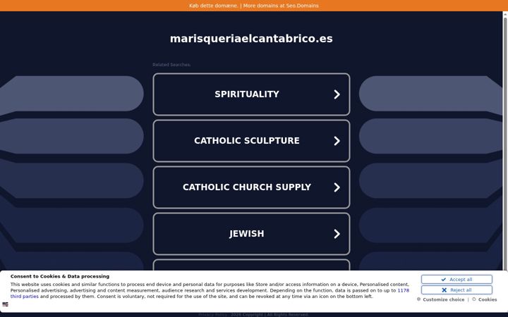 Screenshot of marisqueriaelcantabrico.es