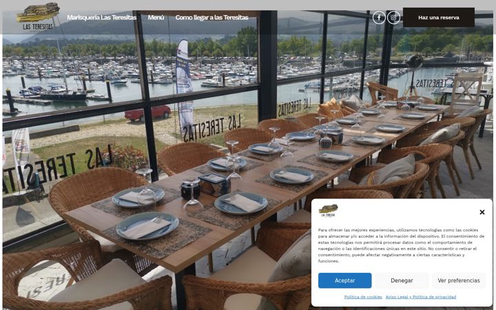 Screenshot of marisquerialasteresitas.es