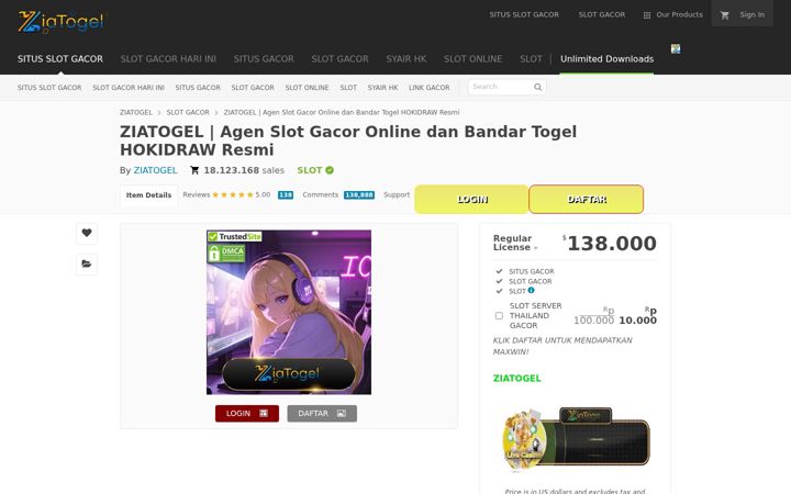 Screenshot of marissalandrigan.com