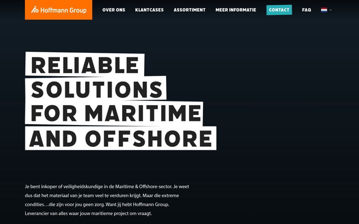 Screenshot of maritime-offshore.com