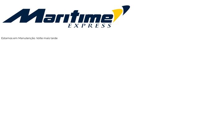 Screenshot of maritimeexpress.com.br