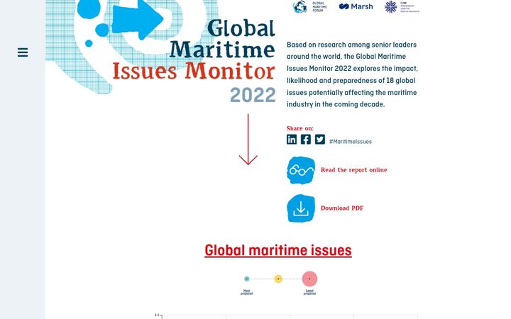 Screenshot of maritimeissues.org