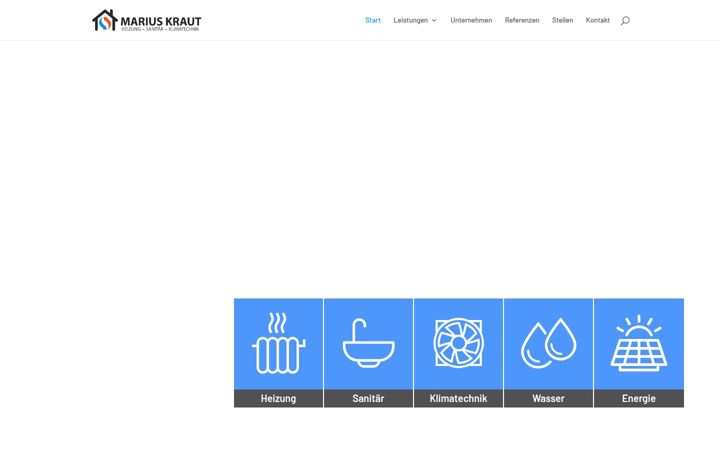 Screenshot of mariuskraut.de
