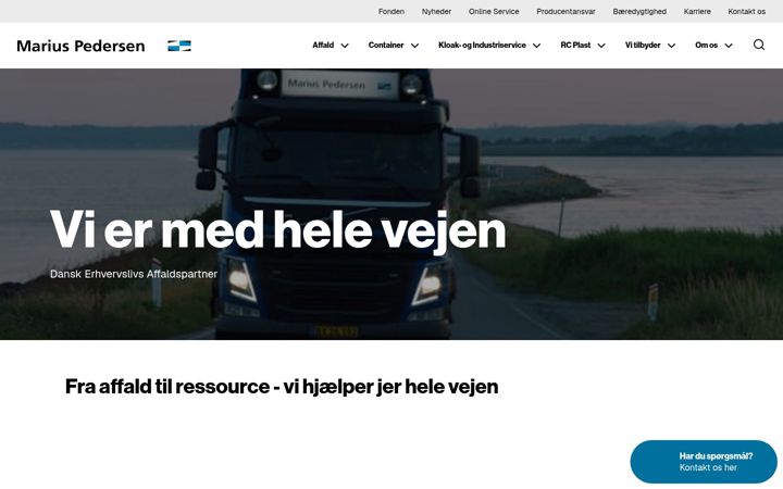 Screenshot του mariuspedersen.dk