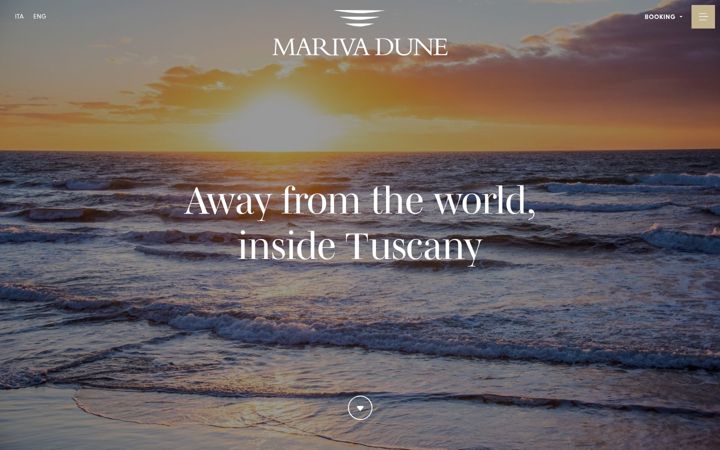 Screenshot of marivadune.it