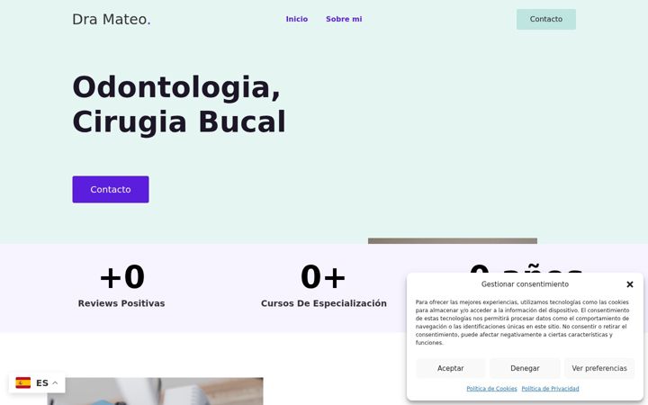Screenshot of marivimateo.es