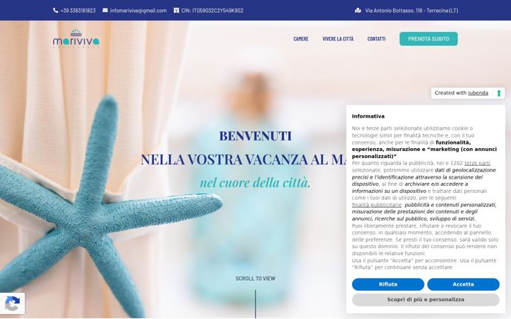 Screenshot of mariviva.it