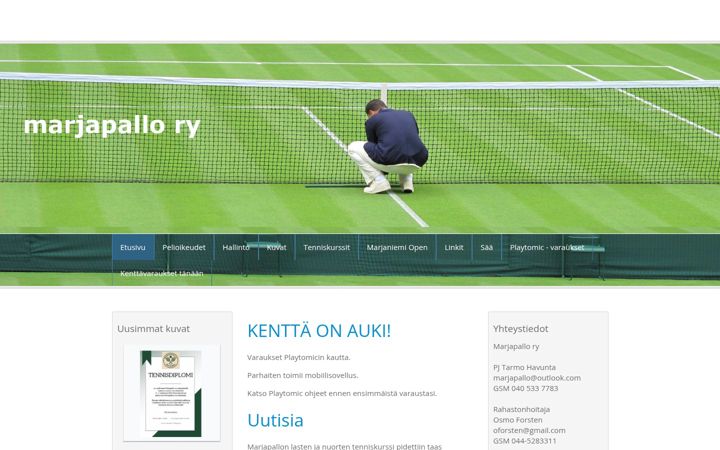 Screenshot of marjapallo.com