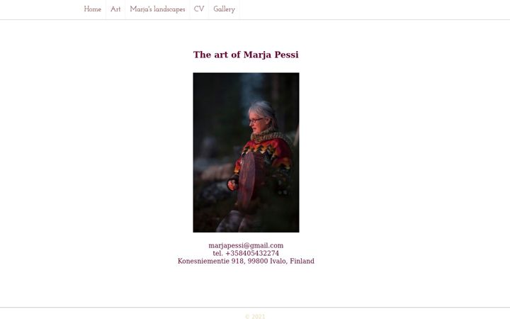 Screenshot of marjapessi.net