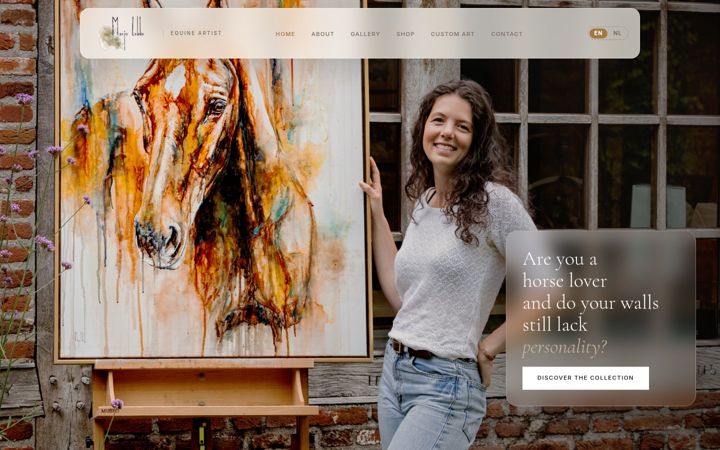 Screenshot of marjolebbe.com