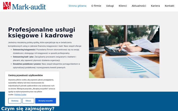 Screenshot of mark-audit.pl