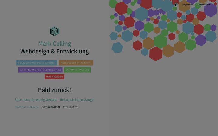 Screenshot of mark-colling.de