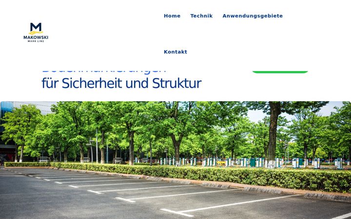 Screenshot of mark-line.de