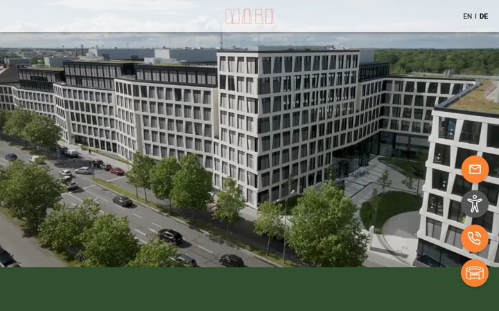 Kuvakaappaus sivustosta mark-muenchen.de