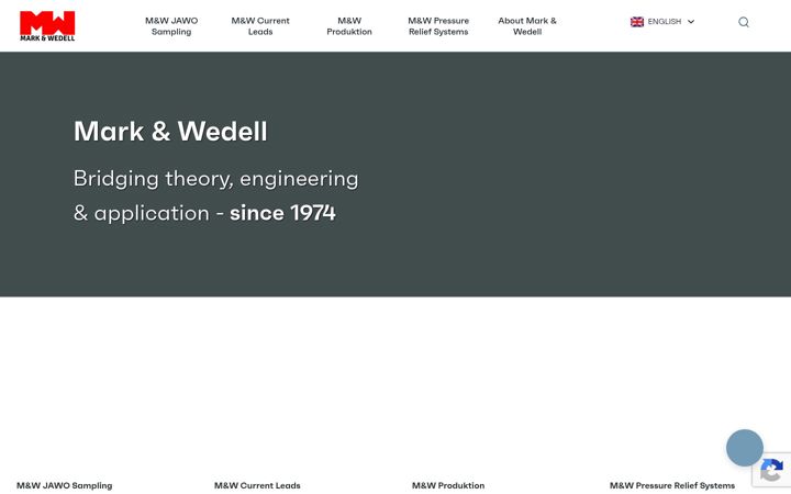 Screenshot of mark-wedell.com