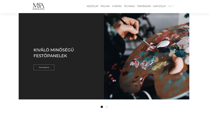 Screenshot of markandarno.com