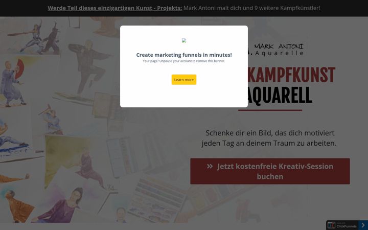 Screenshot of markantoni.de