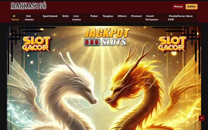 Screenshot of markas168.org