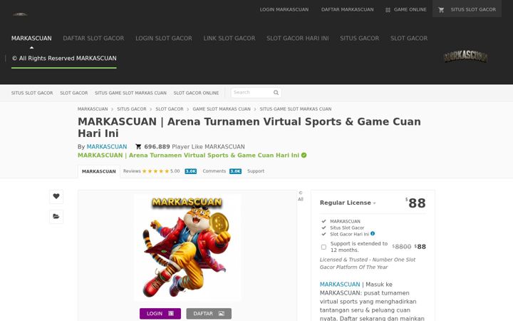 Screenshot of markascuan.net
