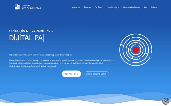 Screenshot of markayonetimi.com