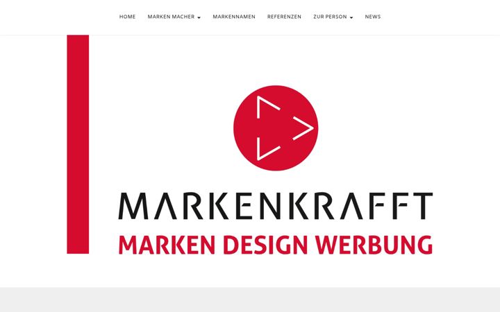 Screenshot of markenkrafft.de