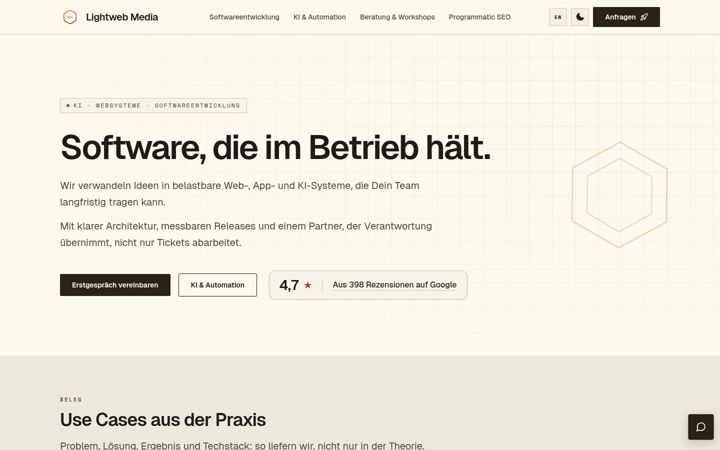 Screenshot of markenzeichen-marketing.de